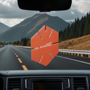 Sun-Kissed Orange Car Freshener