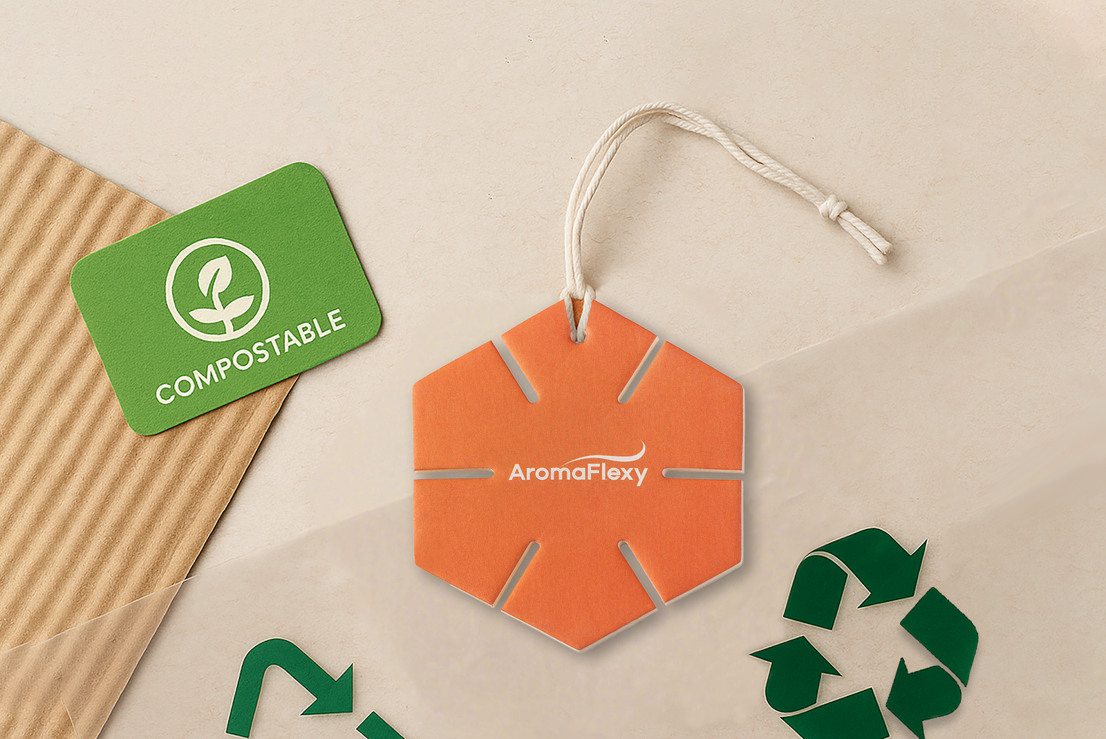 AromaFlexy Sustainable Car Fresheners